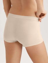 Women's Second Skin Luxe Rib Boyshort