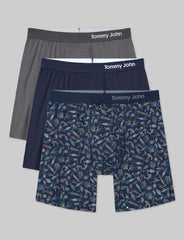Cool Cotton Relaxed Fit Boxer 6" (3-Pack)