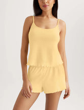 Women's Cotton Pointelle Rib Camisole