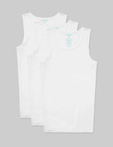 Second Skin Tank Stay-Tucked Undershirt (3-Pack)