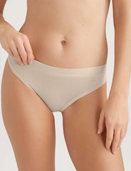Women's Second Skin Luxe Rib Thong (5-Pack)