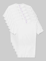 Cool Cotton Crew Neck Stay-Tucked Undershirt (6-Pack)