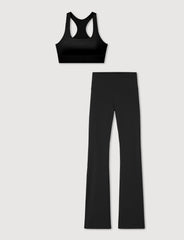 Women's Flare Legging & Sports Bra Set