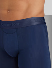 Second Skin Luxe Rib Boxer Brief 8" (3-Pack)