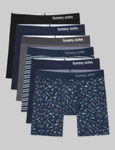 Cool Cotton Mid-Length Boxer Brief 6" (6-Pack)