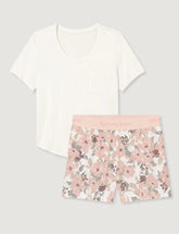 Women's Second Skin Sleep Pocket Tee & Short Set