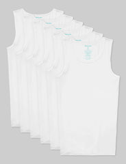 Second Skin Tank Stay-Tucked Undershirt (6-Pack)