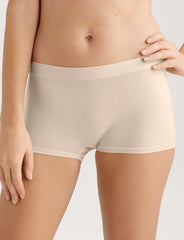 Women's Second Skin Luxe Rib Boyshort (5-Pack)