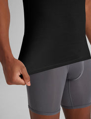 Second Skin Crew Neck Stay-Tucked Undershirt