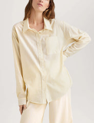 Women's Woven Button Down Shirt