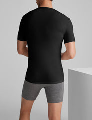 Second Skin Deep V-Neck Stay-Tucked Undershirt (3-Pack)