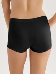 Women's Second Skin Luxe Rib Boyshort