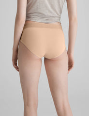 Women's Second Skin High Rise Brief, Lace Waist