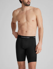 Second Skin Luxe Rib Boxer Brief 8"