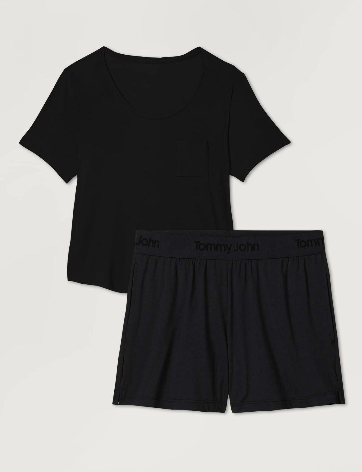 Women's Second Skin Sleep Pocket Tee & Short Set