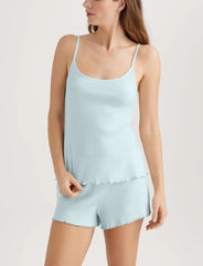 Women's Cotton Pointelle Rib Camisole