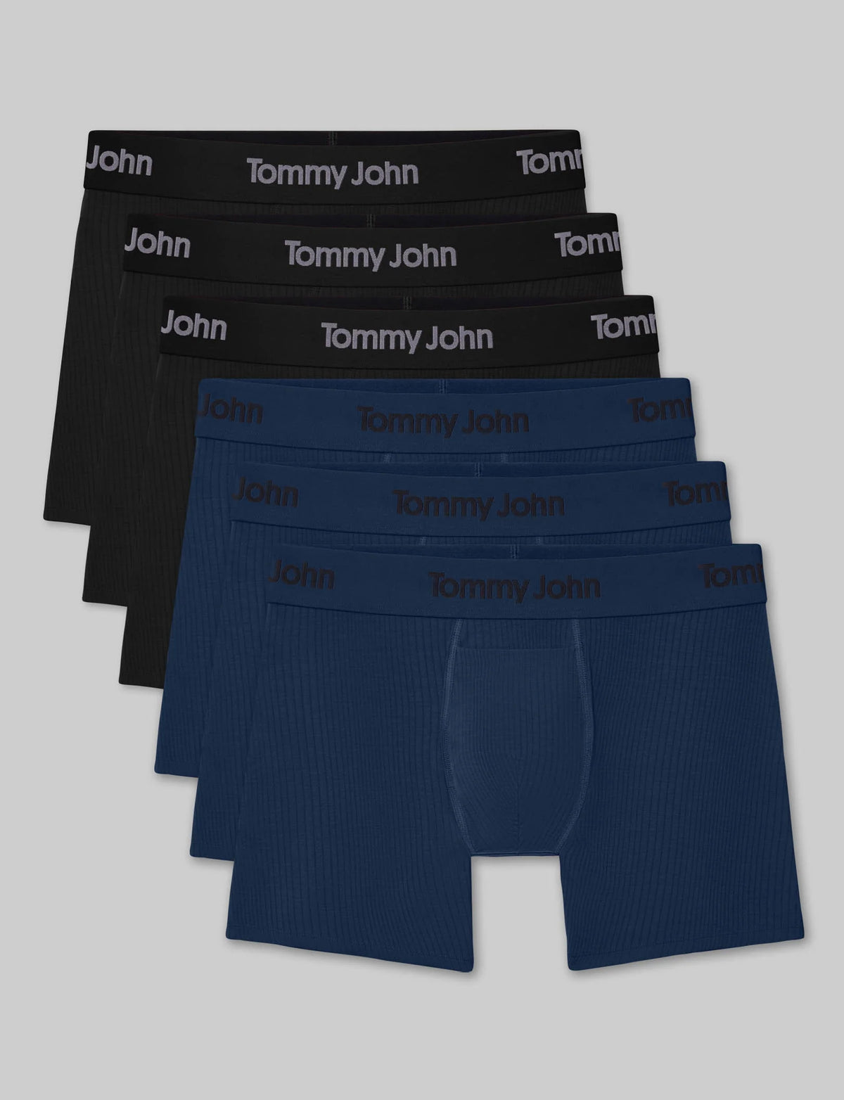 Second Skin Luxe Rib Trunk 4" (6-Pack)