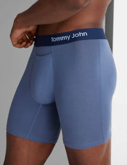 Cool Cotton Mid-Length Boxer Brief 6"