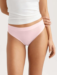 Women's Second Skin Luxe Rib Thong
