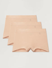 Women's Second Skin Boyshort (3-Pack)