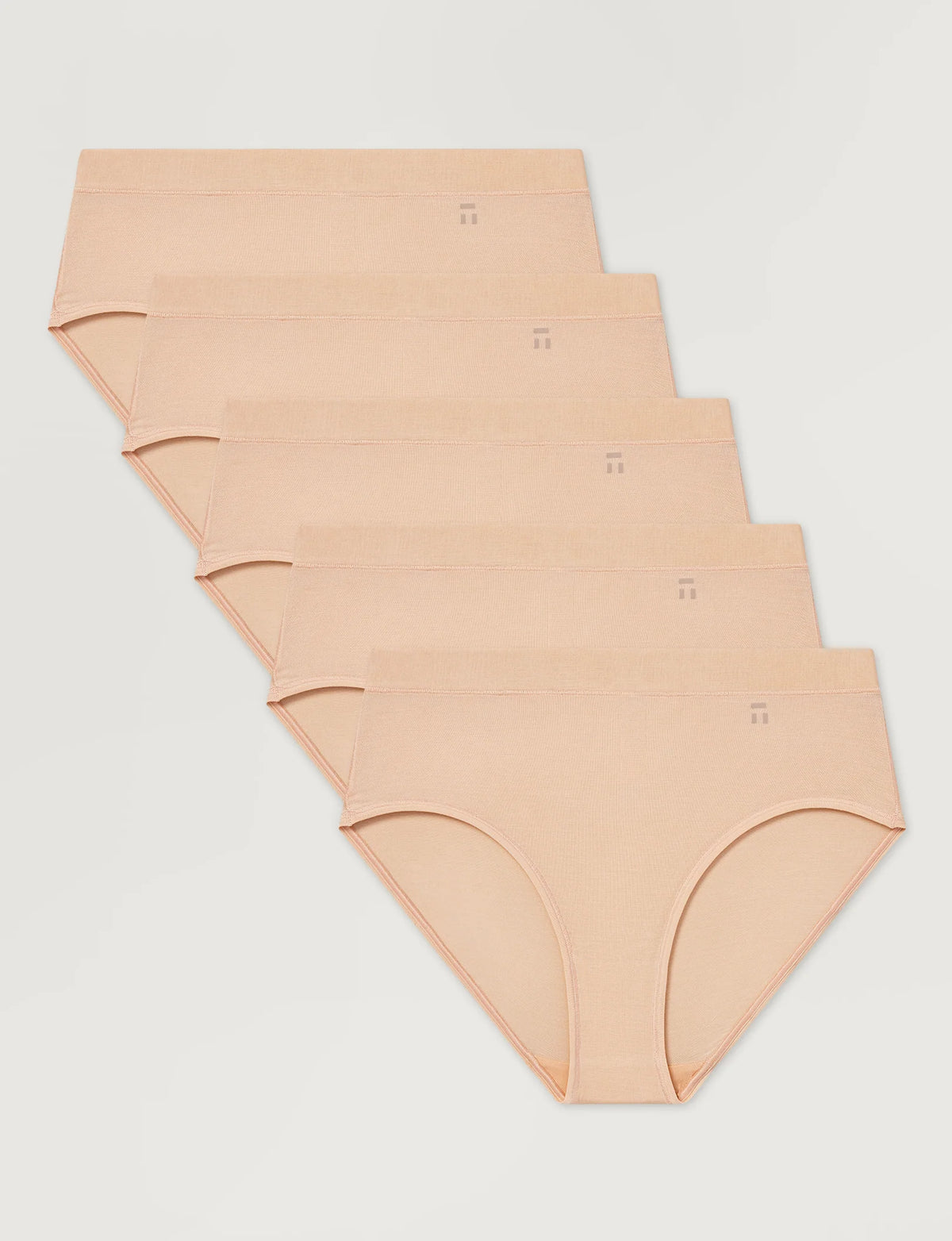 Women's Second Skin High Rise Brief (5-Pack)