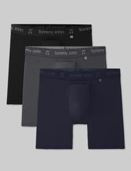 Air Mid-Length Boxer Brief 6" (3-Pack)